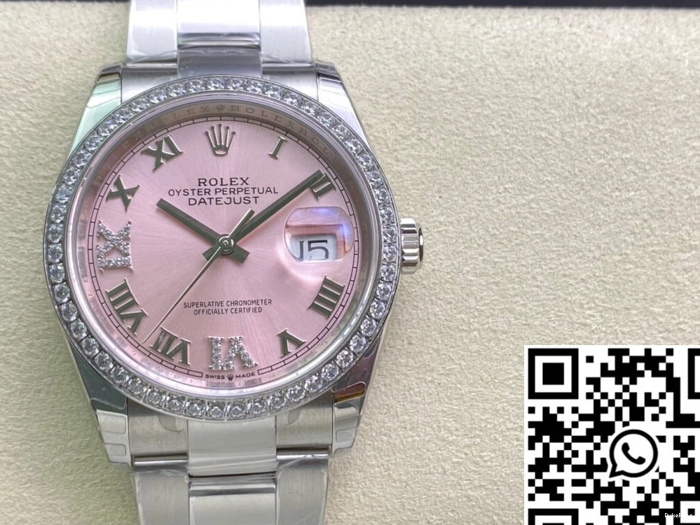 Dial Datejust Factory EW Diamond-set Rolex M126284RBR-0024 0122